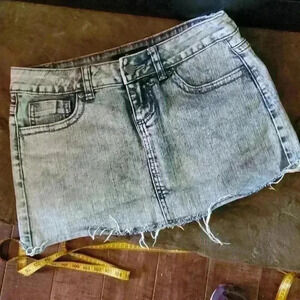 Jean skirt